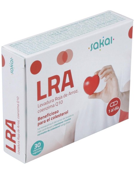 Lra Levadura Roja De Arroz + Q10 30Cap.
