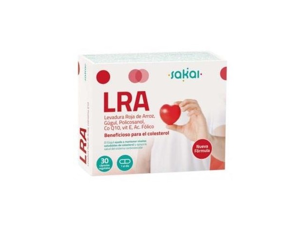 Lra Levadura Roja De Arroz + Q10 30Cap.