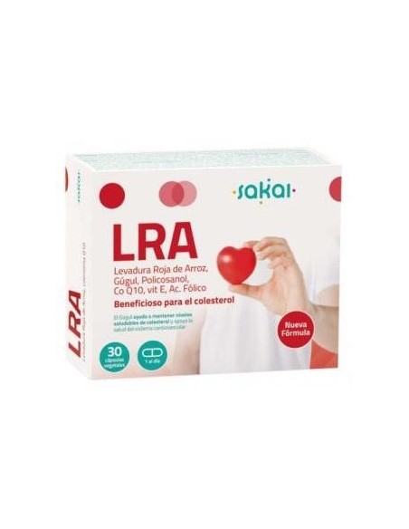Lra Levadura Roja De Arroz + Q10 30Cap.