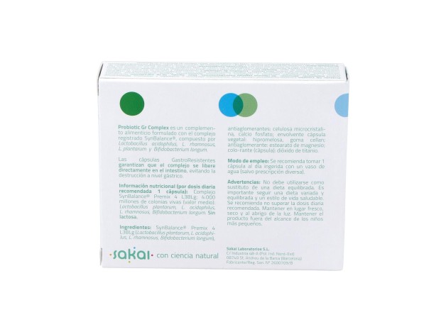 Sakai Probioticg Complex Cápsulas