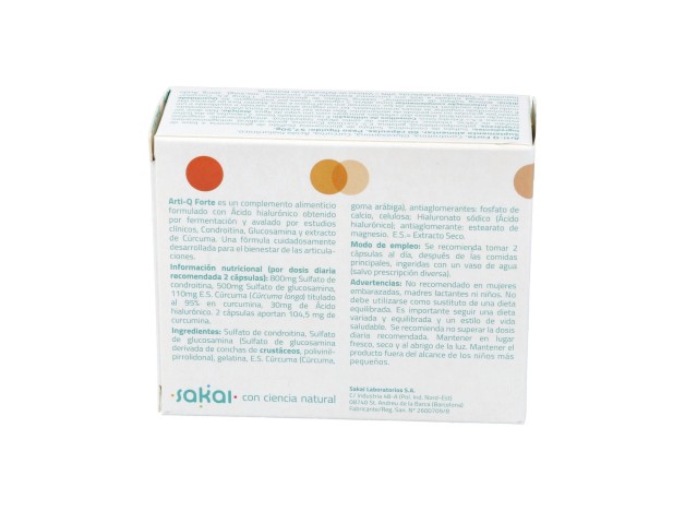 Sakai Arti-Q Forte 60 Cápsulas