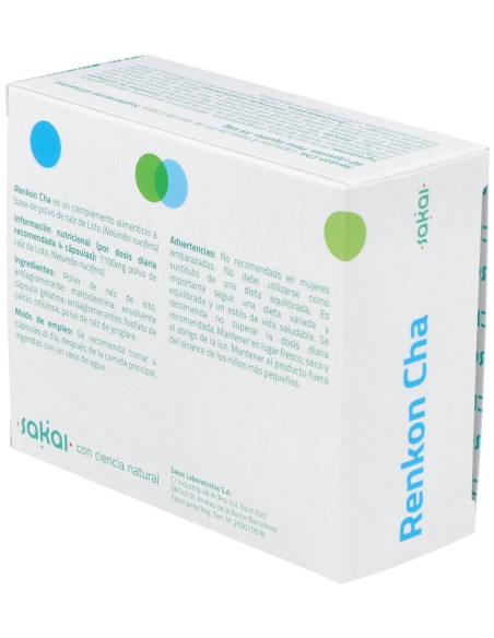 Renkon Cha (Raiz De Loto) 60Cap.