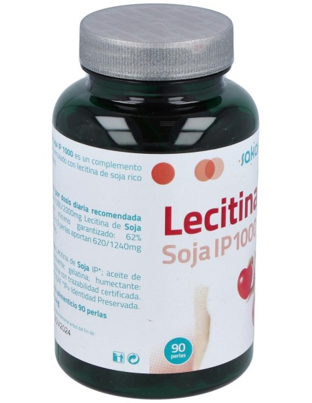 Sakai Lecitina Soja Ip 1000Mg 90 Perlas