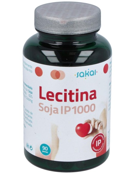 Sakai Lecitina Soja Ip 1000Mg 90 Perlas
