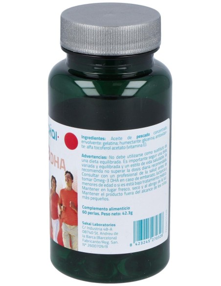 Sakai Omeg-3 Dha 60 Perlas