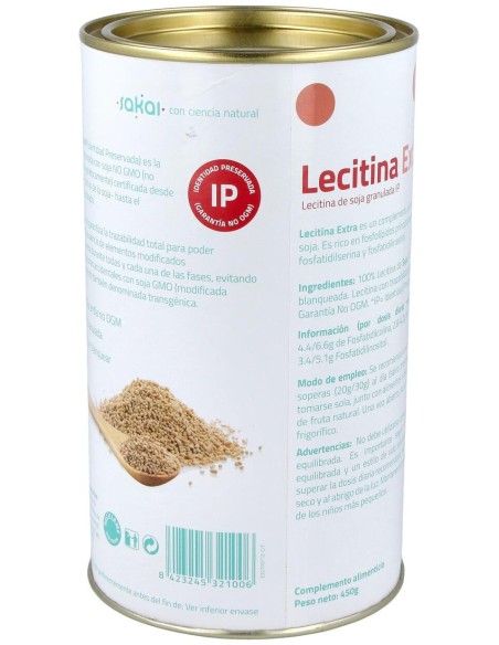 Sakai Lecitina Soja Ip Extra 450G