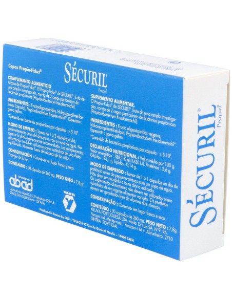 Securil 30 Cápsulas