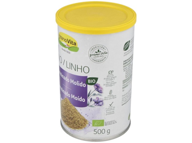 Semillas De Lino Germinado Molido 500Gr.
