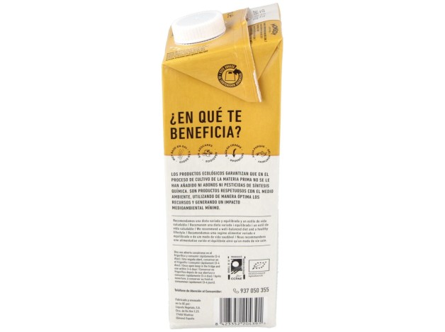 Bebida Vegetal De Avena Sin Gluten 1Lt 6Uds. Bio
