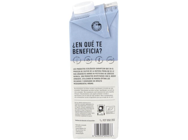 Monsoy Leche De Almendras Sin Azúcar Bio 1000Ml