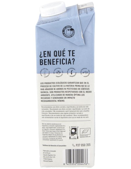 Monsoy Leche De Almendras Sin Azúcar Bio 1000Ml