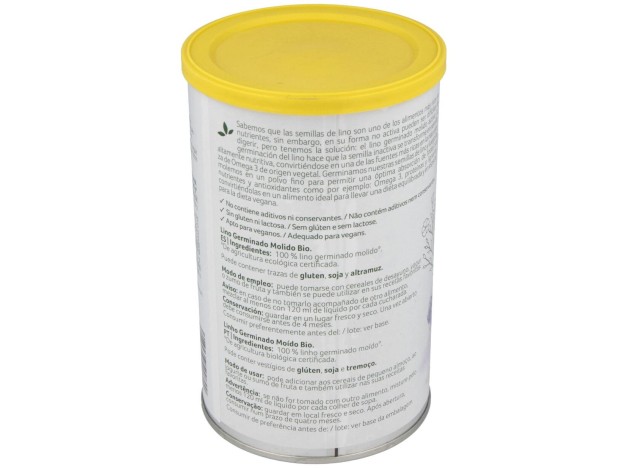 Semillas De Lino Germinado Molido 500Gr.