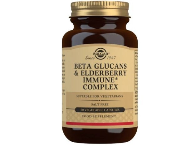 Solgar Beta Glucans&Elderberry Inmune 60 Comp