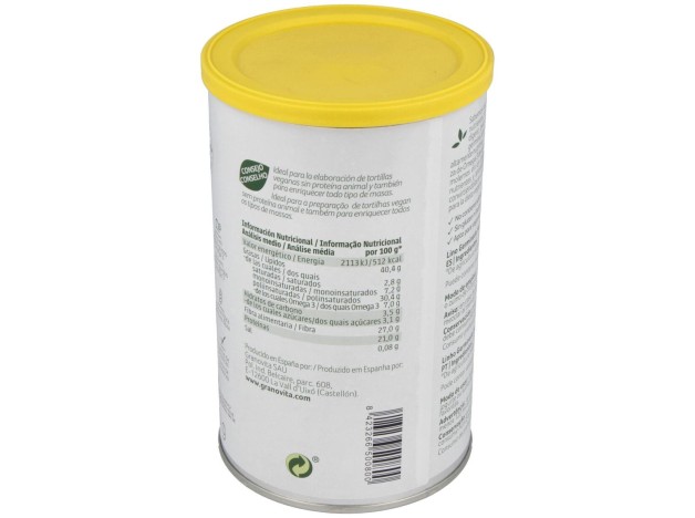 Semillas De Lino Germinado Molido 500Gr.