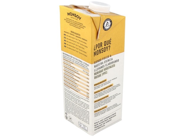 Bebida Vegetal De Avena Sin Gluten 1Lt 6Uds. Bio