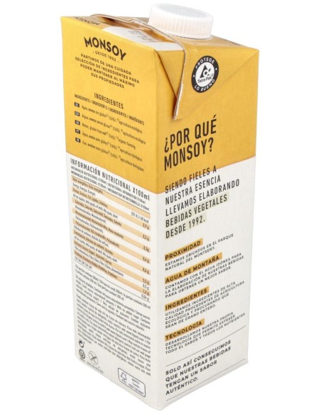 Bebida Vegetal De Avena Sin Gluten 1Lt 6Uds. Bio