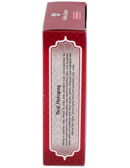 Radhe Shyam Henna Tinte Nat Caoba Osc Polvo 100Gr