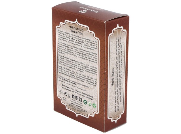 Radhe Shyam Hena Tinte Natural Castaño Oscuro...