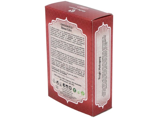 Radhe Shyam Henna Caoba Luminoso Polvo 100G