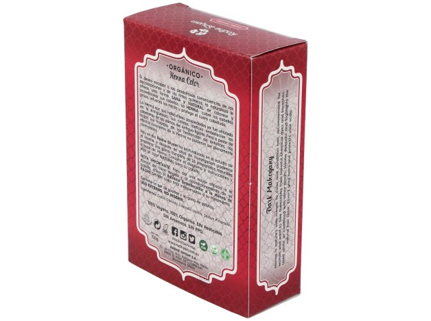 Radhe Shyam Henna Tinte Nat Caoba Osc Polvo 100Gr