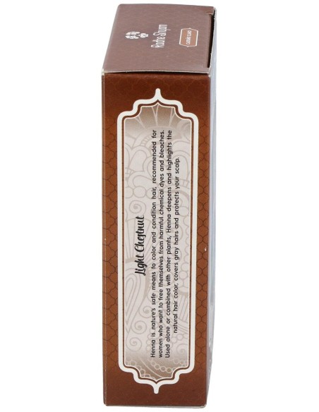Radhe Shyam Henna Castaño Claro Polvo 100G