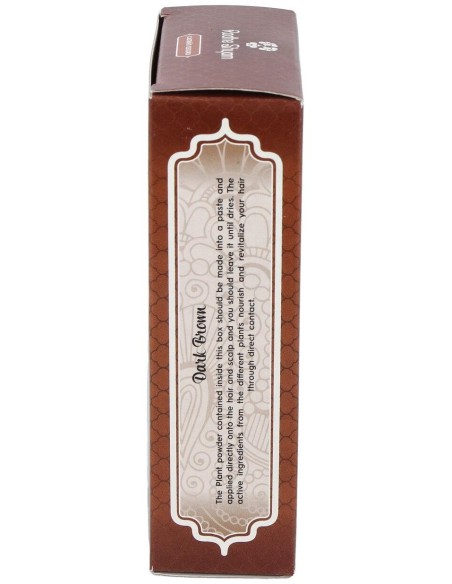 Radhe Shyam Hena Tinte Natural Castaño Oscuro Polvo 100Gr