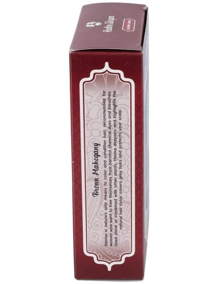 Radhe Shyam Henna Castaño Caoba Polvo