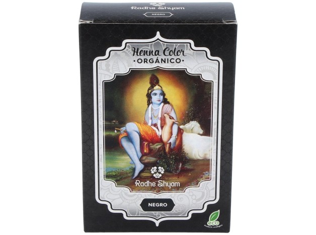 Radhe Shyam Henna Color Negro 100Ml