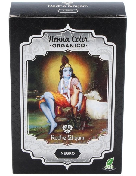Radhe Shyam Henna Color Negro 100Ml