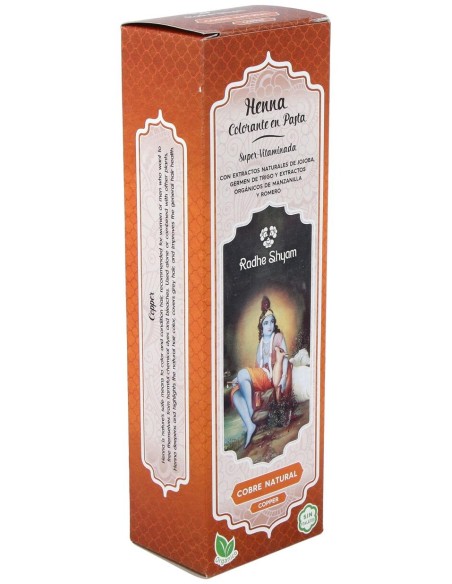Radhe Shyam Henna Pasta Cobre Natural