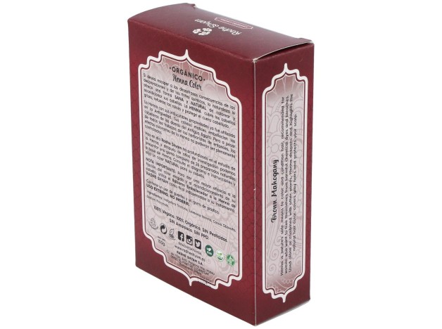 Radhe Shyam Henna Castaño Caoba Polvo