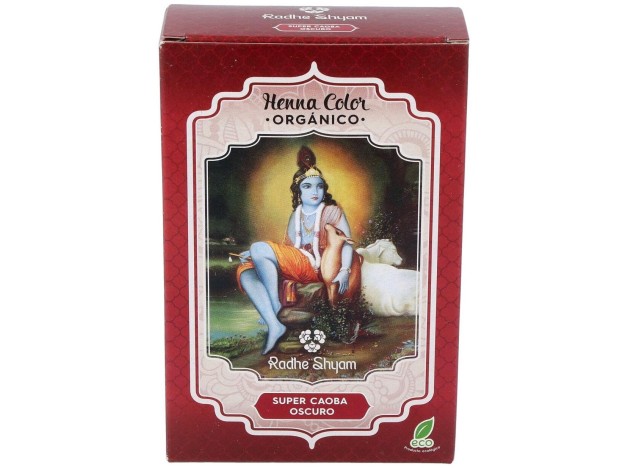 Radhe Shyam Henna Supercaoba Oscuro Polvo