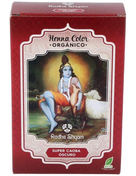 Radhe Shyam Henna Supercaoba Oscuro Polvo