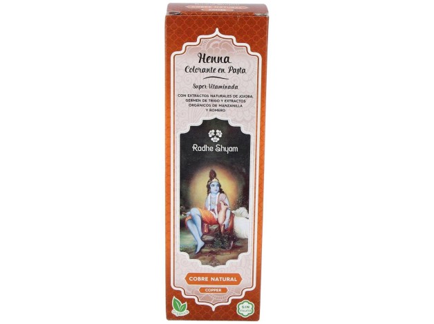 Radhe Shyam Henna Pasta Cobre Natural