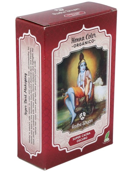 Radhe Shyam Henna Supercaoba Oscuro Polvo