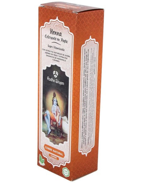 Radhe Shyam Henna Pasta Cobre Natural