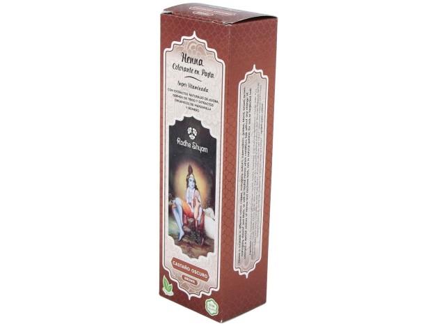 Radhe Shyam Henna Pasta Castaño Oscuro