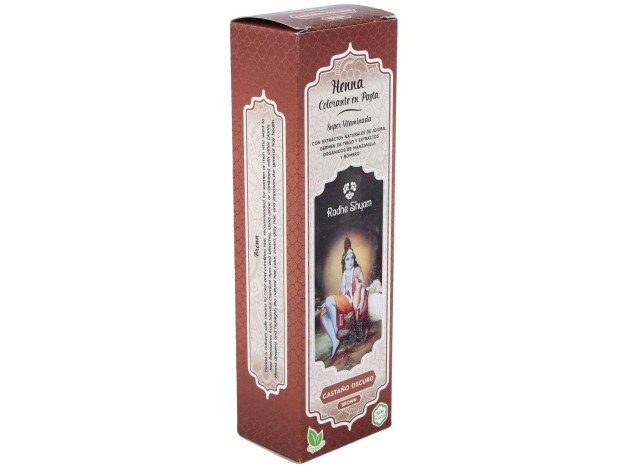 Radhe Shyam Henna Pasta Castaño Oscuro