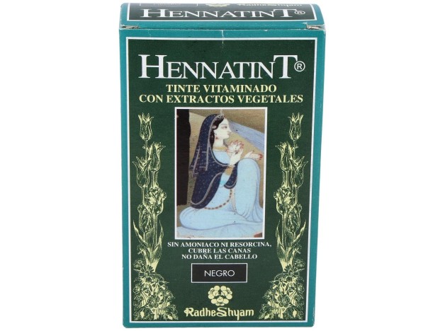 Radhe Shyam Hennatint Negro 60Ml