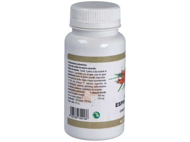 Espino Amarillo 500Mg. 100Perlas