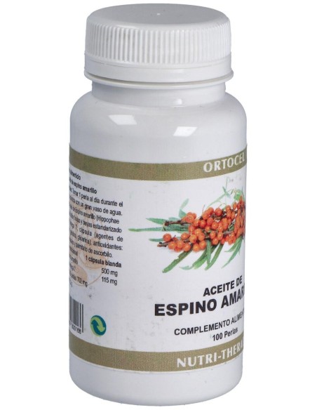 Espino Amarillo 500Mg. 100Perlas