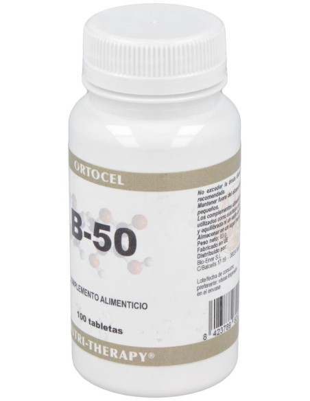 Ortocel Nutri-Therapy B-50 100Comp