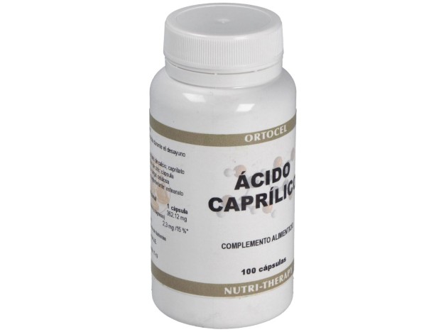 Ortocel Nutri-Therapy Ácido Caprílico 600Mg...