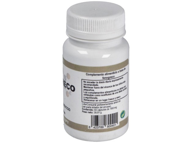 Ortocel Fenogreco 500Mg 60Caps