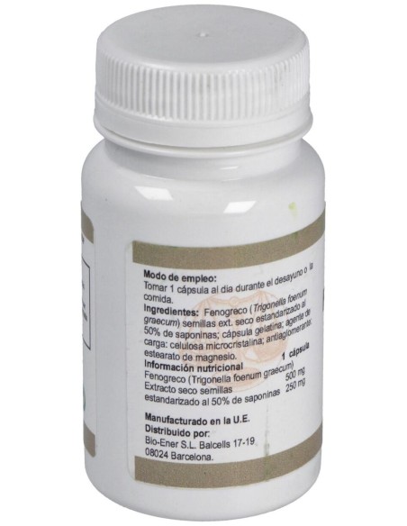 Ortocel Fenogreco 500Mg 60Caps