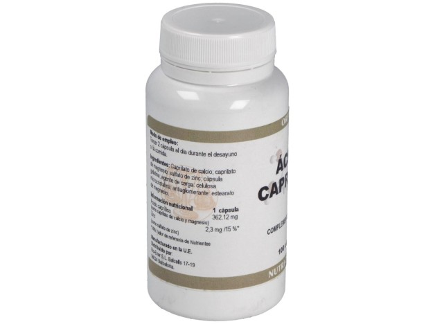 Ortocel Nutri-Therapy Ácido Caprílico 600Mg...