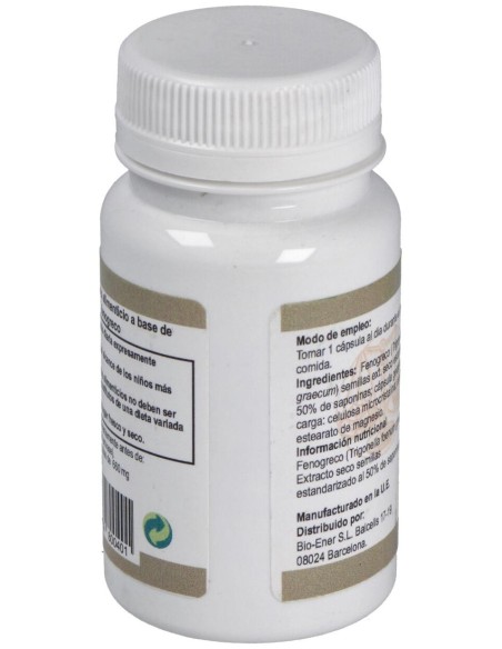 Ortocel Fenogreco 500Mg 60Caps