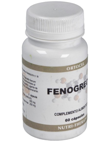 Ortocel Fenogreco 500Mg 60Caps