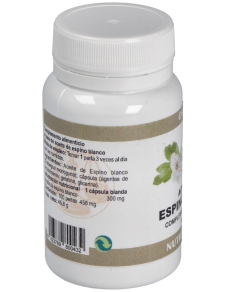 Ortocel Aceite De Espino Blanco 100Perl 300Mg