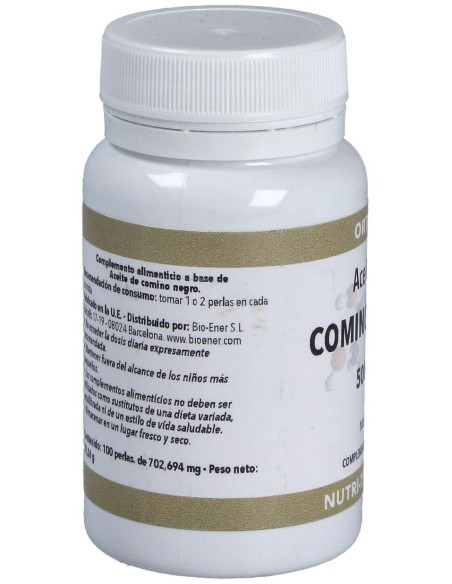 Ortocel Aceite De Comino Negro 500Mg 100 Perlas